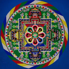 Схема вышивки «Мандала»