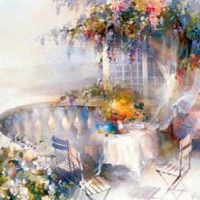 Схема вышивки «Акварель»