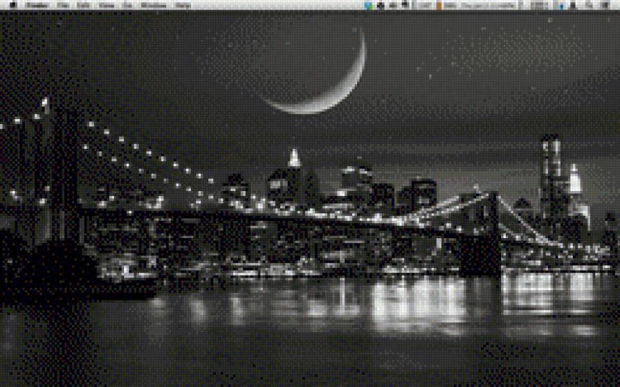 ночной город - предпросмотр