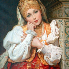 Схема вышивки «марья-царевна»