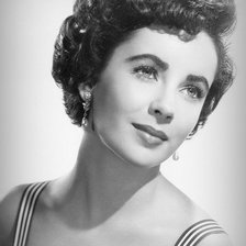 Схема вышивки «Элизабет тейлор»