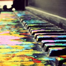 Схема вышивки «фортепиано»