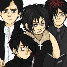 Схема вышивки «Дети Готы (Южный Парк)»