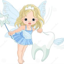 Схема вышивки «Зубная феечка»