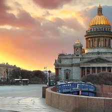 Схема вышивки «Петербург»