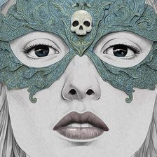 Схема вышивки «портрет»