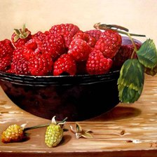 Схема вышивки «малина»