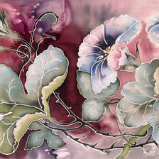 Схема вышивки «цветы»