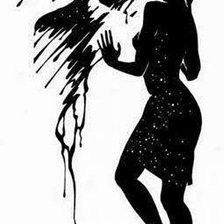 Схема вышивки «прощание»