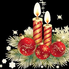 Схема вышивки «свечи»