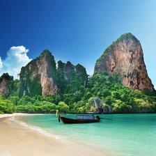 Схема вышивки «Пляж»