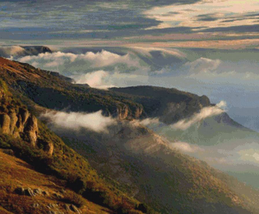 Демерджи. Крым. - природа, горы, лето., облака - предпросмотр