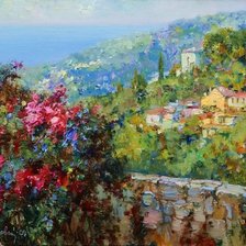 Схема вышивки «Греция»