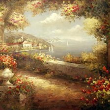 Схема вышивки «юг»