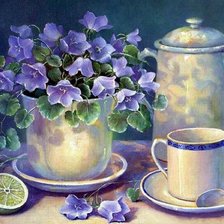 Схема вышивки «Колокольчиковое настроение»