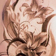 Схема вышивки «ЛИЛИИ»