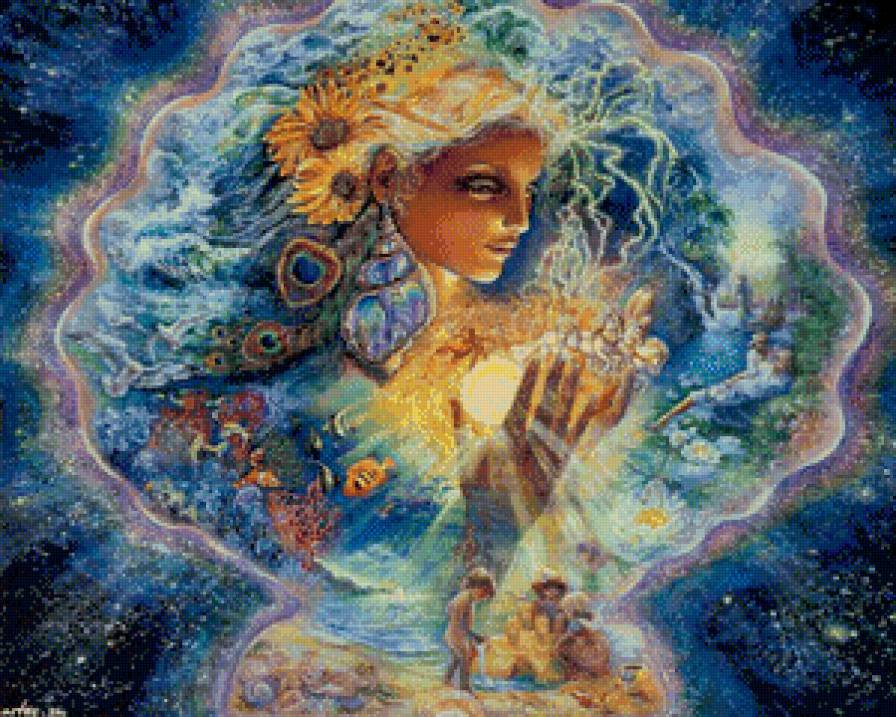 мать мира - счастье, разум, вселенная, мир, мать, любовь - предпросмотр