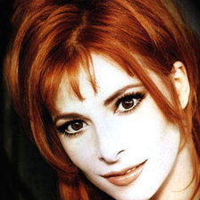 Схема вышивки «Милен Фармер-22»