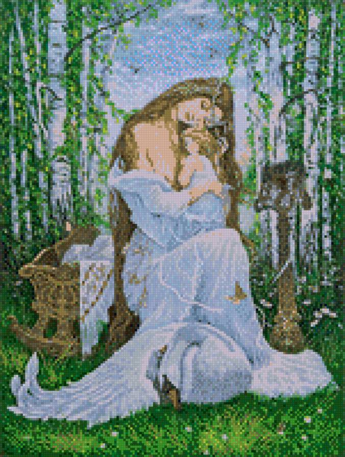 Богиня Лада - девушка, оберег - предпросмотр