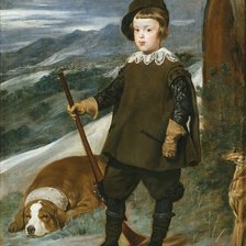 Схема вышивки «niño cazador»