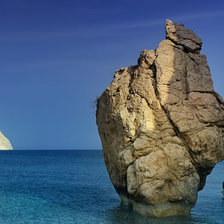 Схема вышивки «одинокий камень»