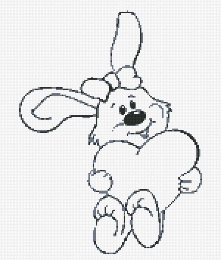 зайка и сердце - предпросмотр