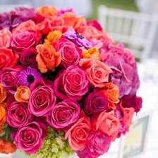 Схема вышивки «Цветы»