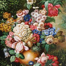 Схема вышивки «Букетик»