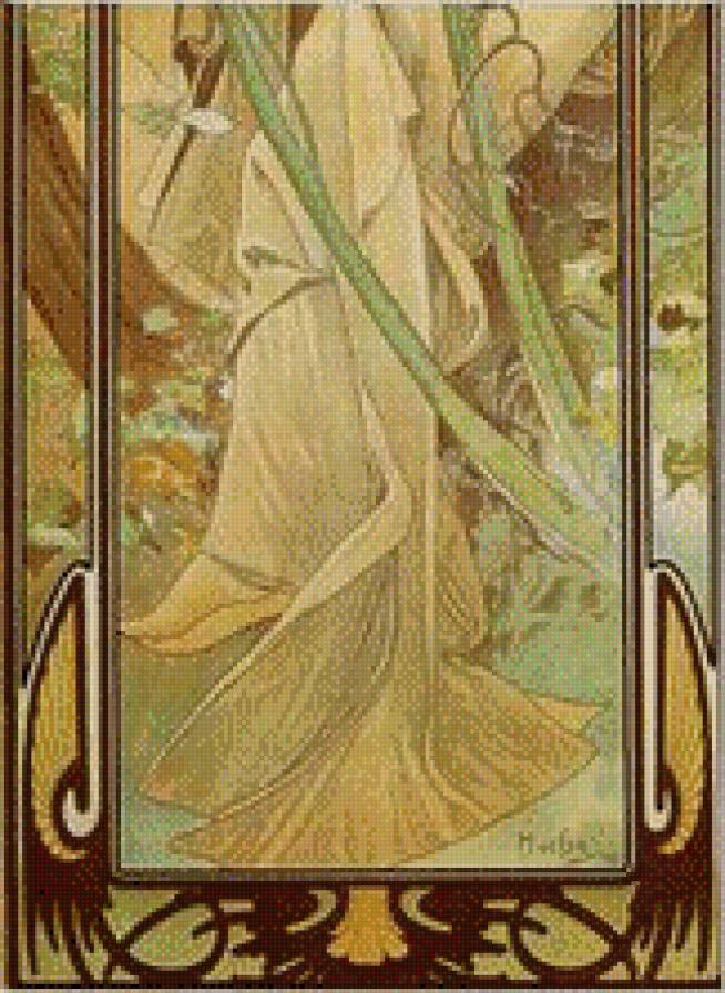 Mucha1 - gobelen - предпросмотр