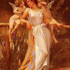 Схема вышивки «На пруду»