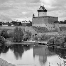 Схема вышивки «Нарвская крепость»