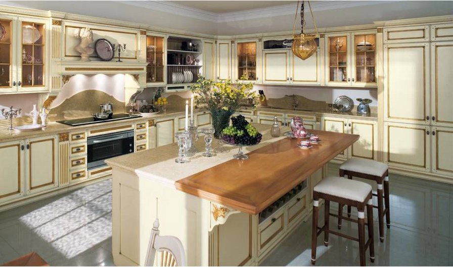 кухня - интерьер - оригинал