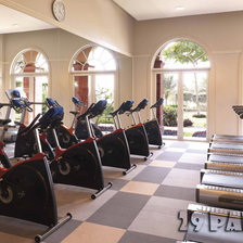 Схема вышивки «тренажерный зал»