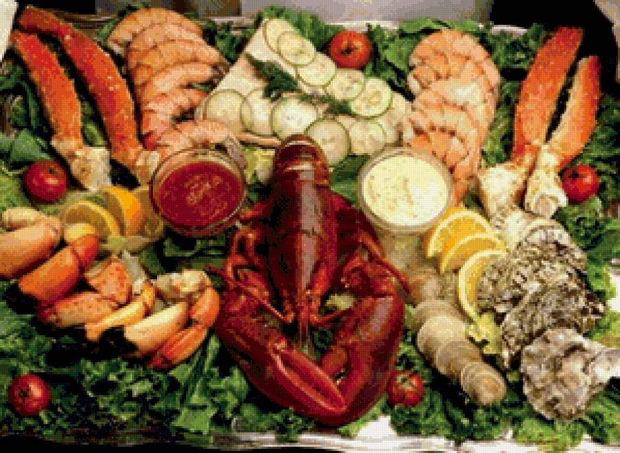 дары моря - морепродукты, еда - предпросмотр