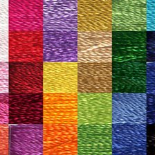 Схема вышивки «нити»