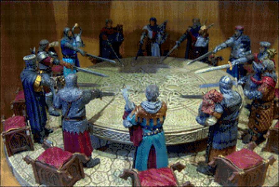 рыцари круглого стола - средневековье - предпросмотр