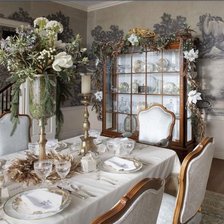 Схема вышивки «столовая»