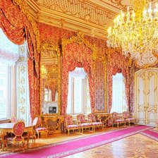 Схема вышивки «зал»