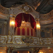 Схема вышивки «ложа оперы»