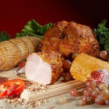 Схема вышивки «мясо»