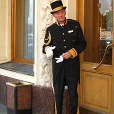 Схема вышивки «швейцар»