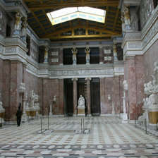 Схема вышивки «музей»