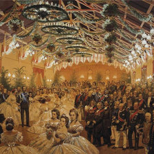 Схема вышивки «бал»