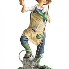 Схема вышивки «садовник»