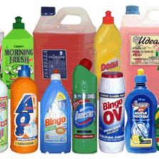 Схема вышивки «чистящие средства»