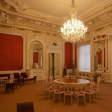 Схема вышивки «зал»