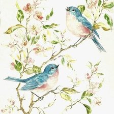 Схема вышивки «Весна»