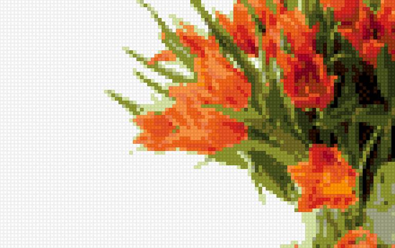 оранжевые тюльпаны - цветы, тюльпаны - предпросмотр