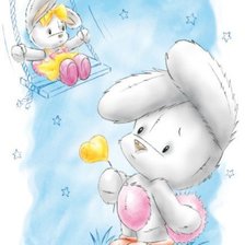 Схема вышивки «Зайка 3»