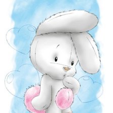 Схема вышивки «Зайка 4»